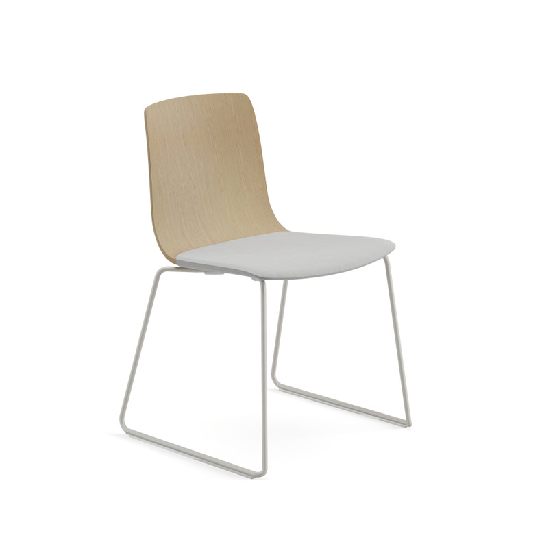 大特価 pop wooden on chair 02 Aava sled Arper | base ダイニングチェア